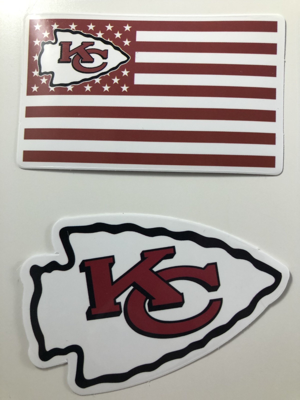 Set of 2 – NFL Team Stickers – Vinyl AFC Team Decals – You Choose – Free Ship
