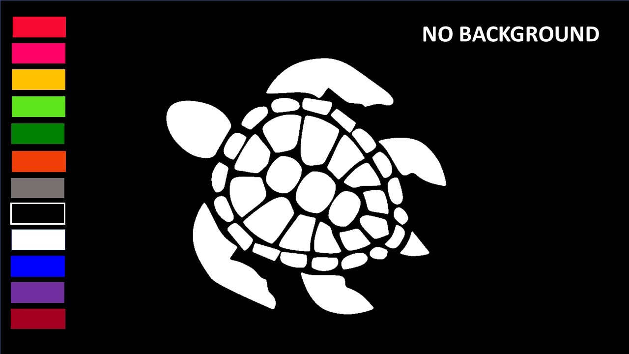 SEA TURTLE, OCEAN LIFE, Decal Stickers for Cars, Windows, Laptops, Wall,