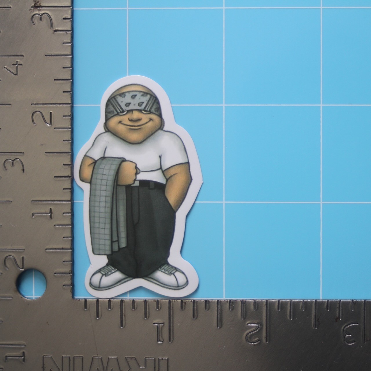 Homies Sticker (BULLET) Chicano Gangster Lowrider, Gloss PVC Decal