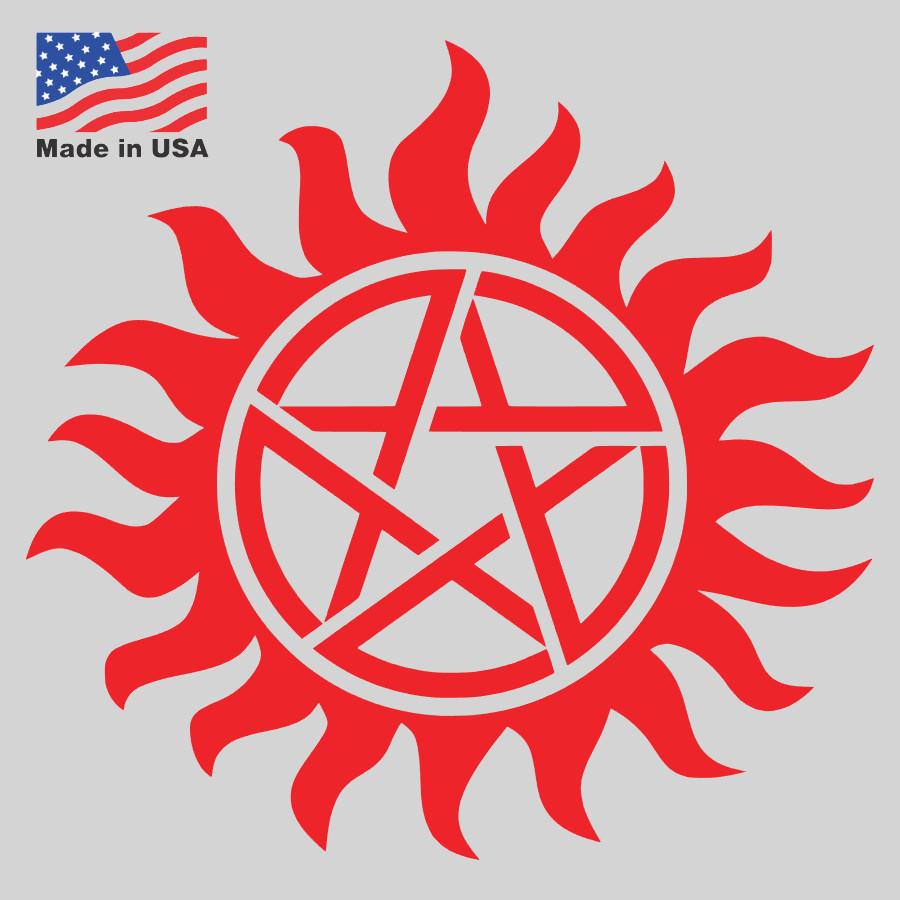 Supernatural Decal – Many colors available – Free Shipping
