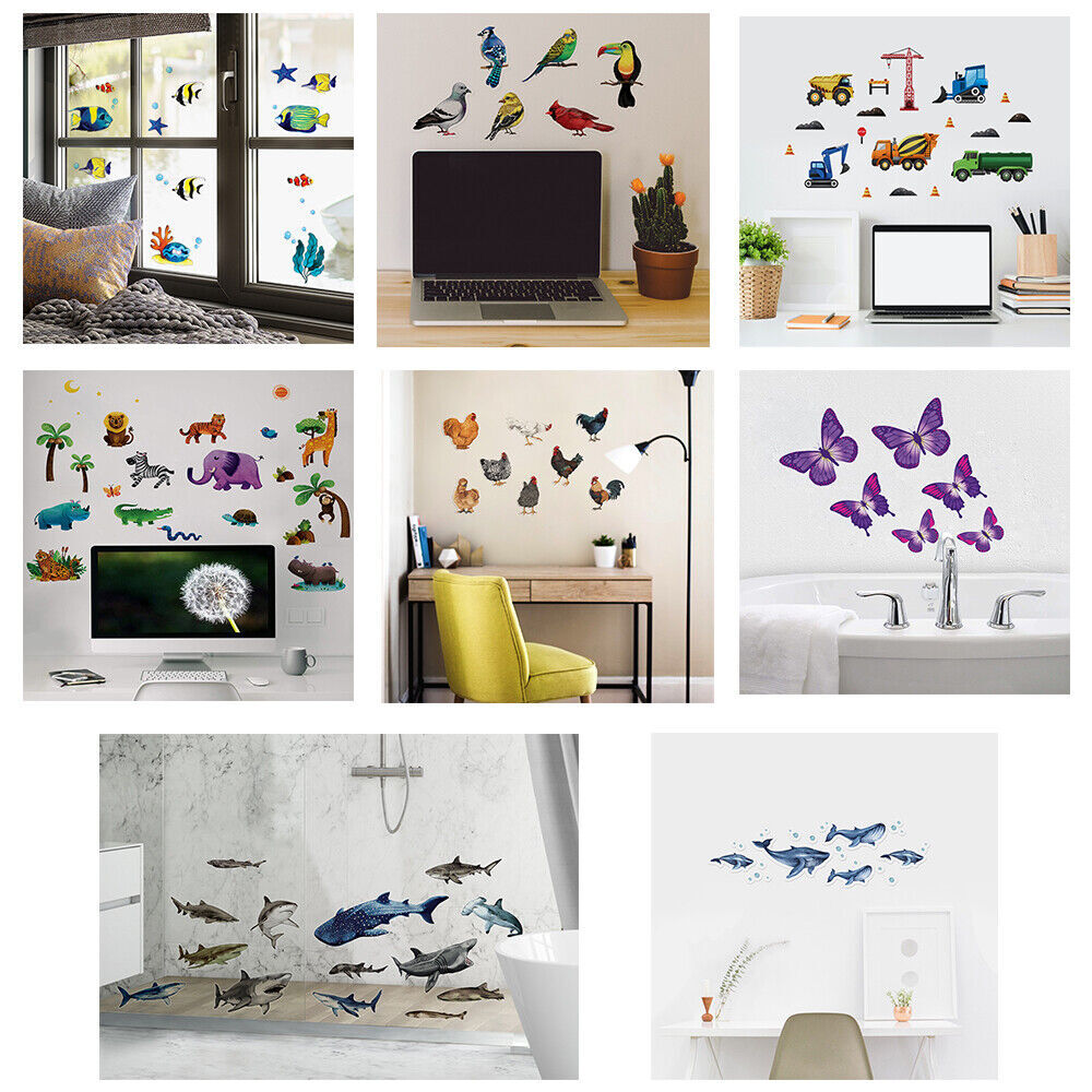 DIY Removable Art Wall Vinyl Decal Stickers Window Car Decor / Home Kids Room