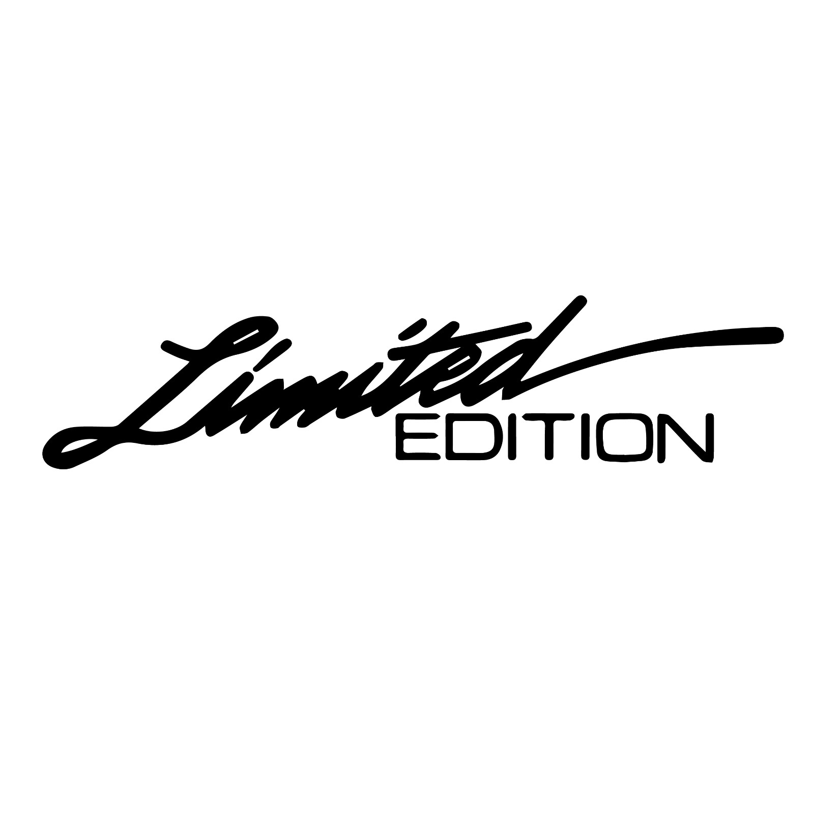Limited Edition Racing Performance Sports Die-Cut Decal Auto Car Window Sticker