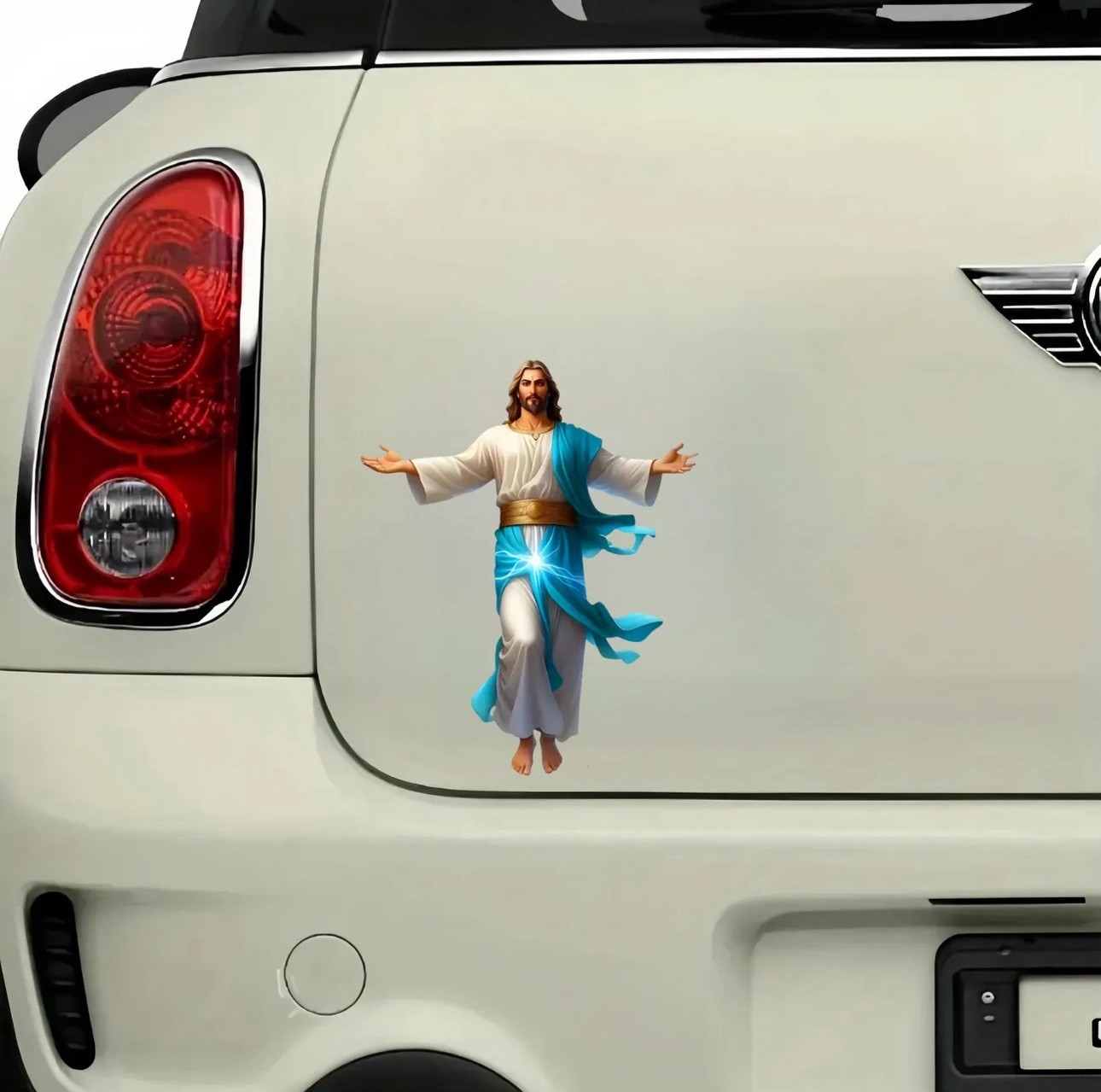 JESUS 5.5” VINYL DECAL DIECUT STICKER ROBE KING GOD PRAY CHRISTIAN FAITH 1PC