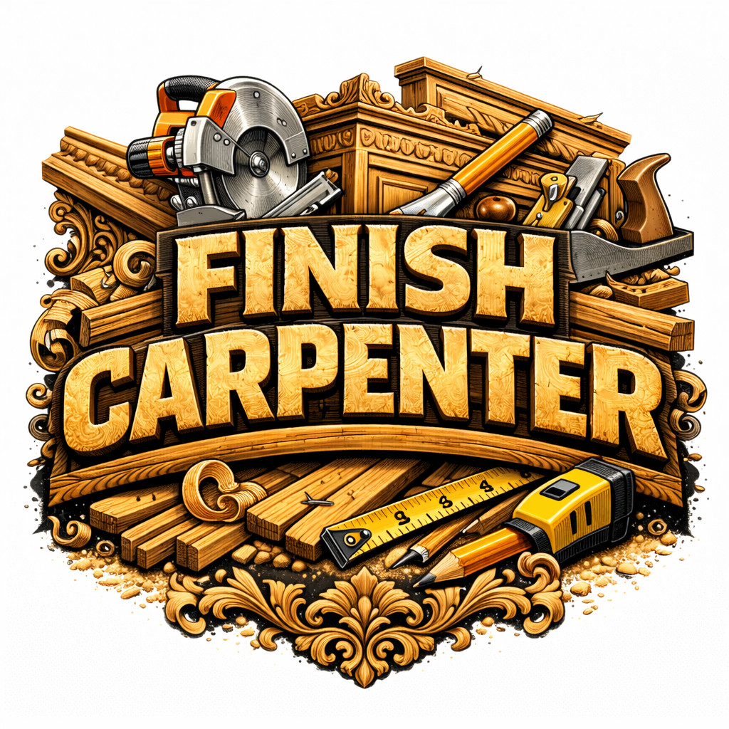 Finish Carpenter Sticker | 3” UV DTF Decal | Trim Carpenter Sticker |