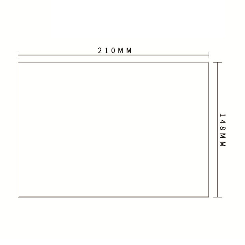 Flexible Magnetic Whiteboard for Fridge or Office Reusable and Trimable