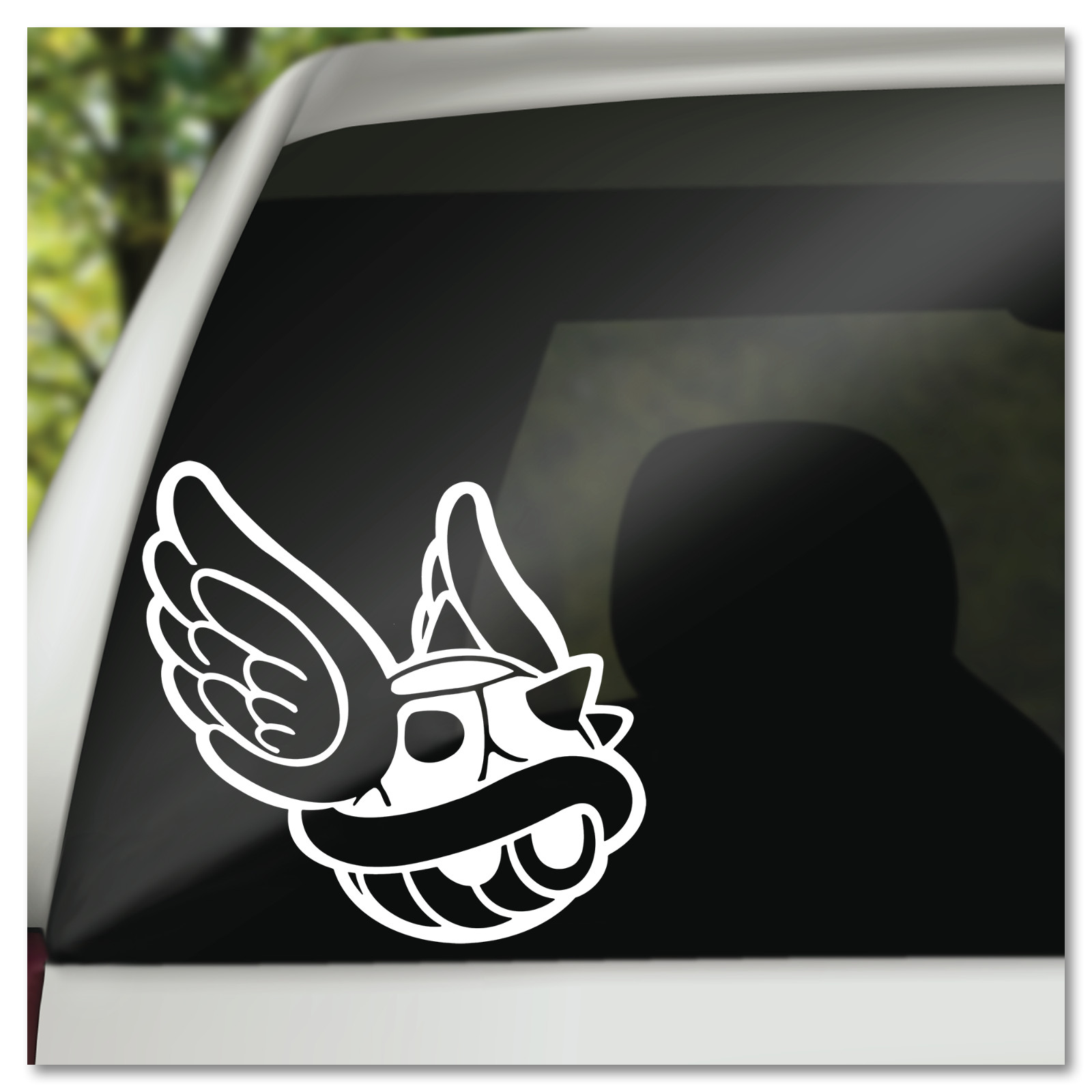6" Super Mario Bros Koopa Paratroopa Flying Turtle Vinyl Decal Sticker