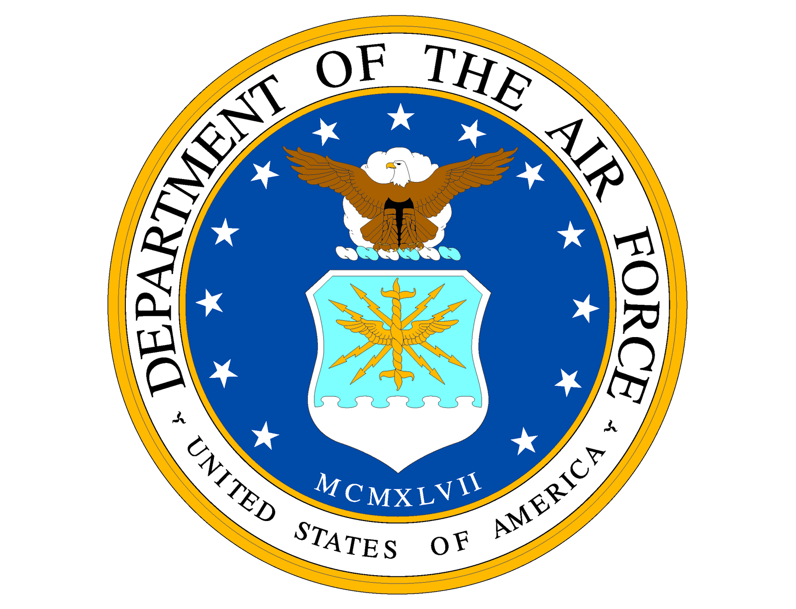 UNITED STATES AIR FORCE Vinyl Decal / Sticker ** 5 Sizes **