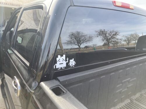 AQUA TEEN HUNGER FORCE MOONINITES VINYL DECAL / STICKER