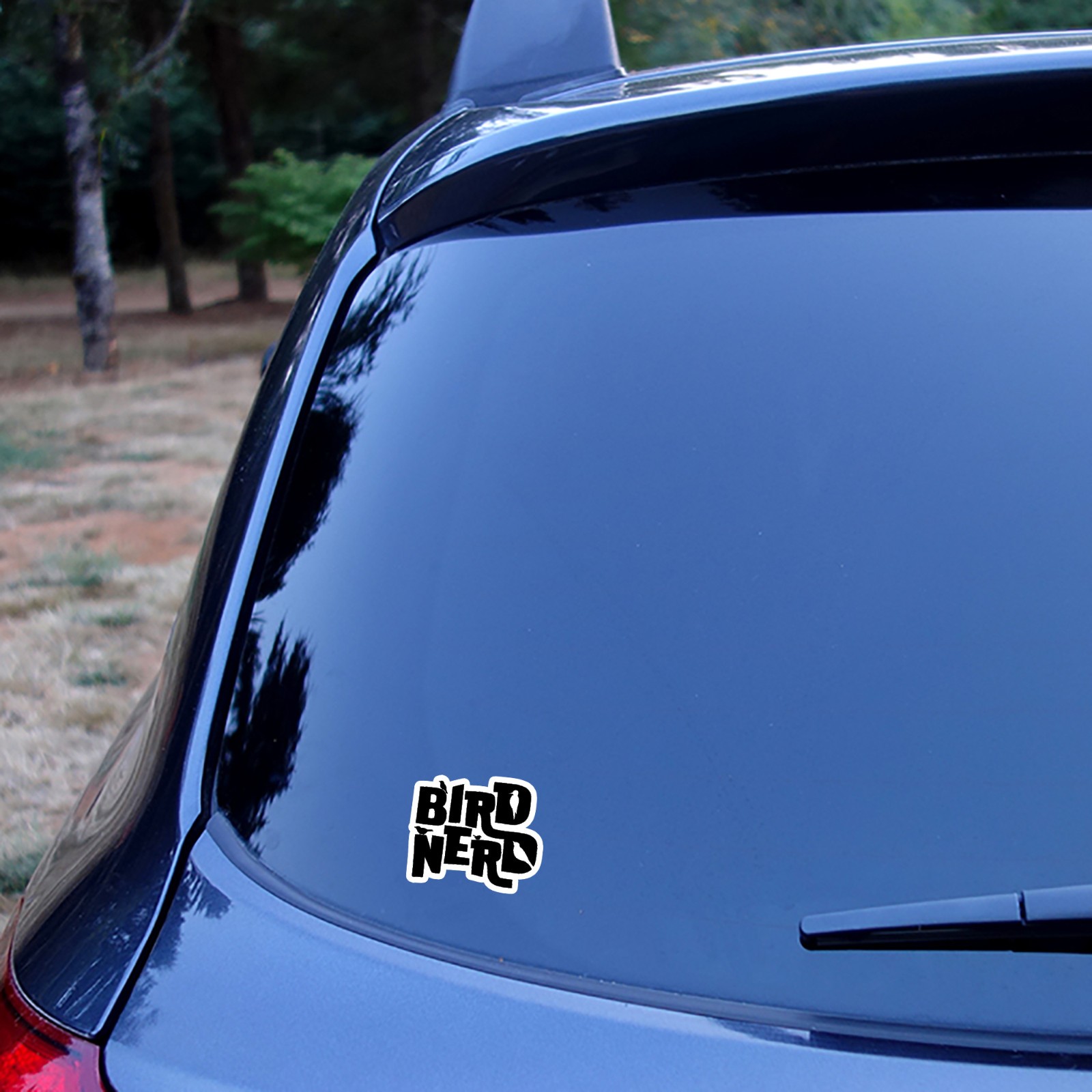 Bird Nerd sticker – Awesome die-cut decal for cars, water bottles, laptops, more