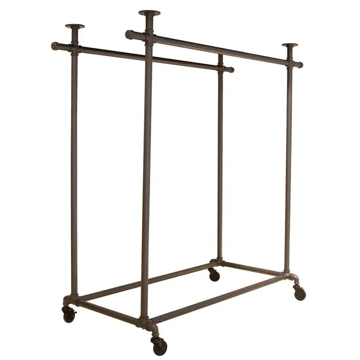 Pipeline Double Ballet Bar with Top Shelf Econoco PSBB2TS