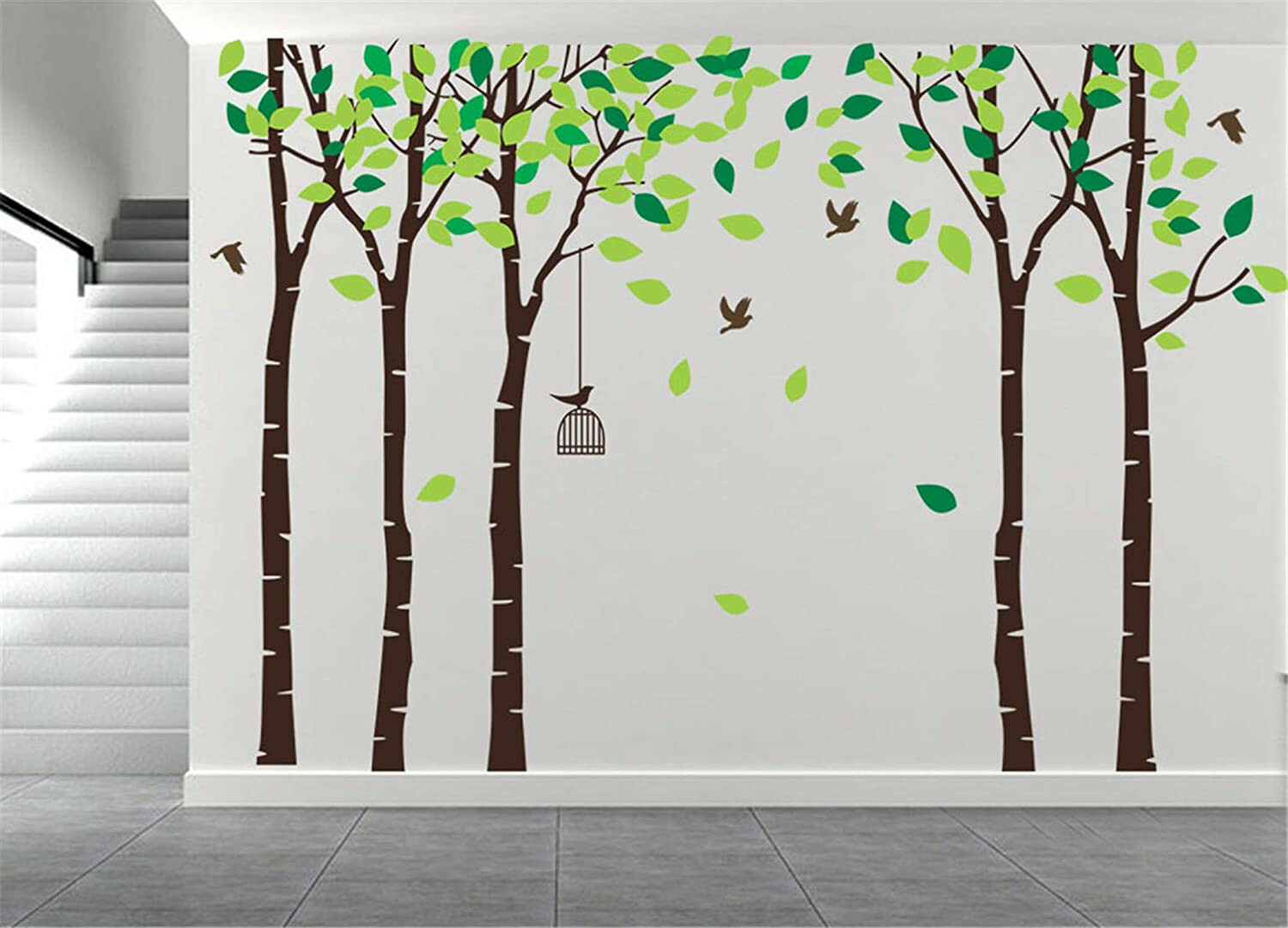 Cartoon Large Tree Wall Sticker 180 x 264cm/70.9 x103.9 (New – Factory Sealed)