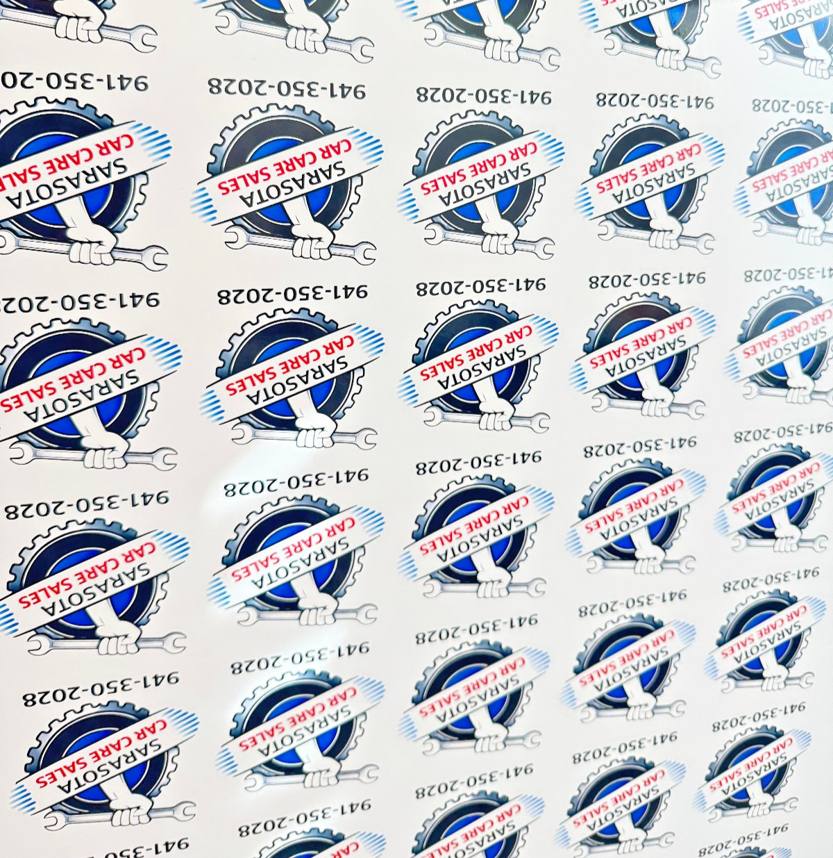 Custom Printed Stickers – Your Text or Image – Glossy/Matte – Multiple Sizes