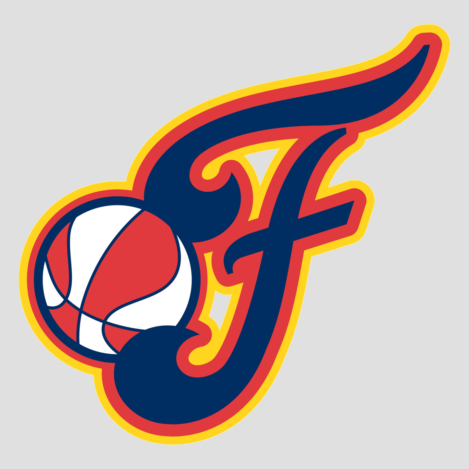 Indiana Fever Weather Resistant Vinyl Sticker/Decal 02