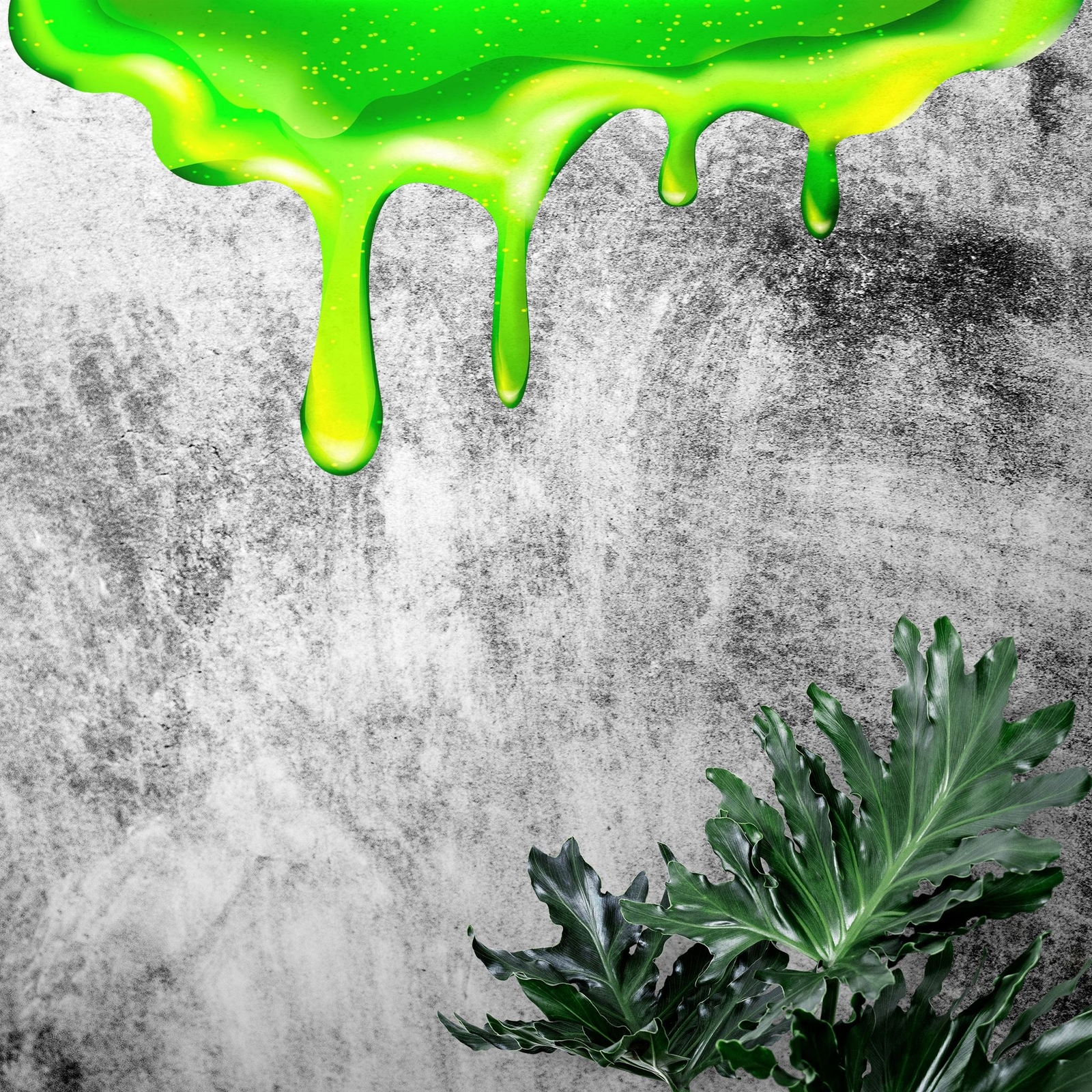 Green Slime Dripping Wall Decal Graphic. Kid’s room home decor. Birthday Slime.