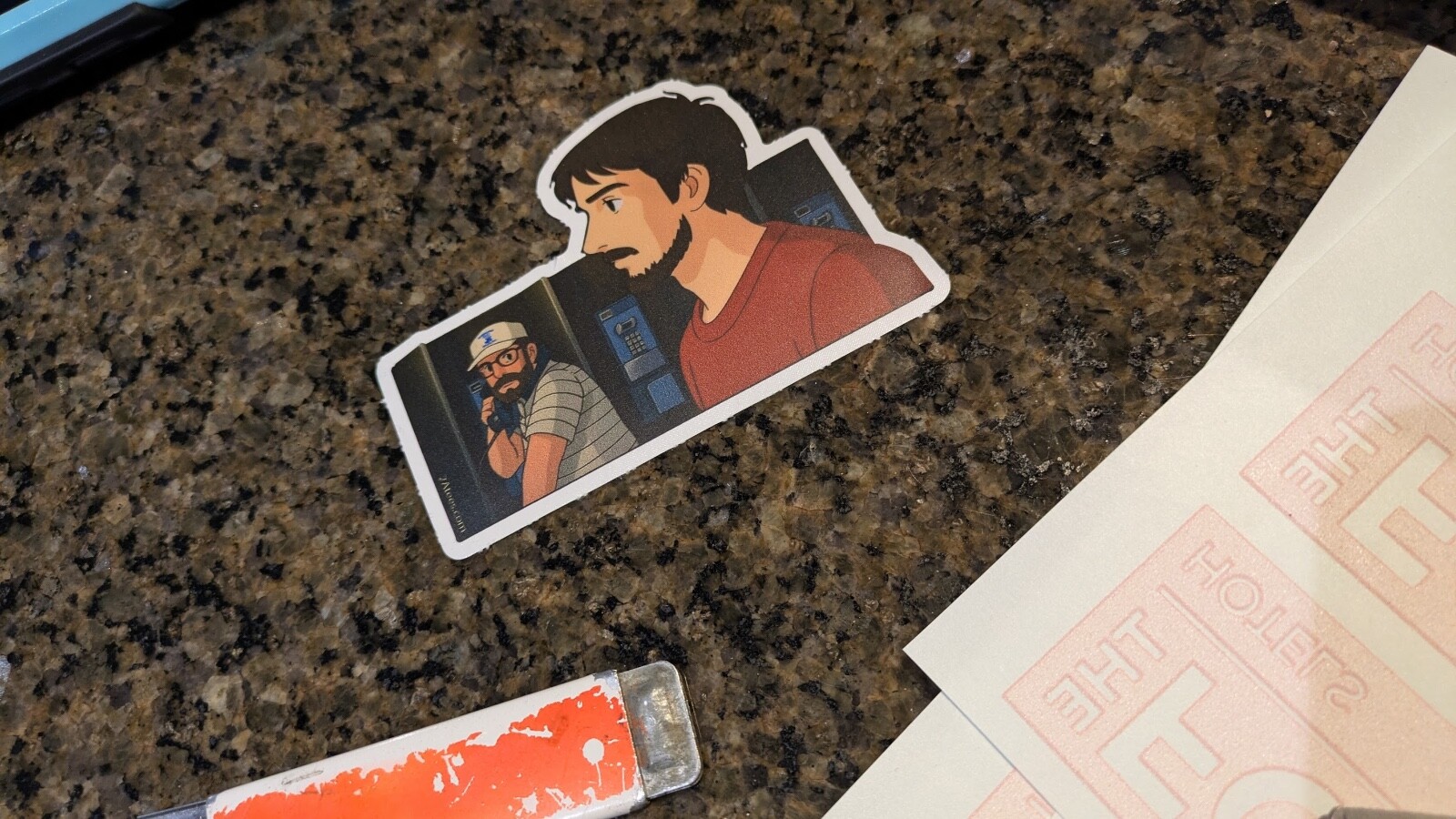 Gary Plauche, the hero of father's day decal: 10pack