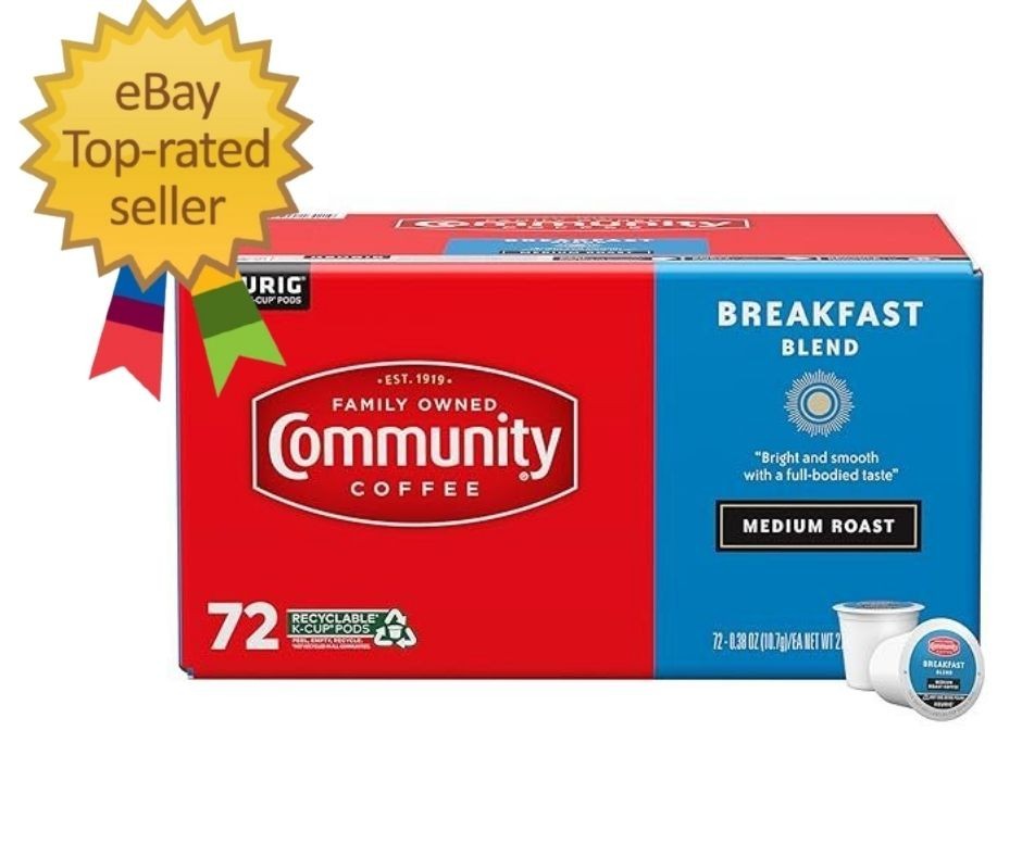Breakfast Blend, Medium Roast, Single-Serve Keurig K-Cup Pods, 72 Count (Pack of