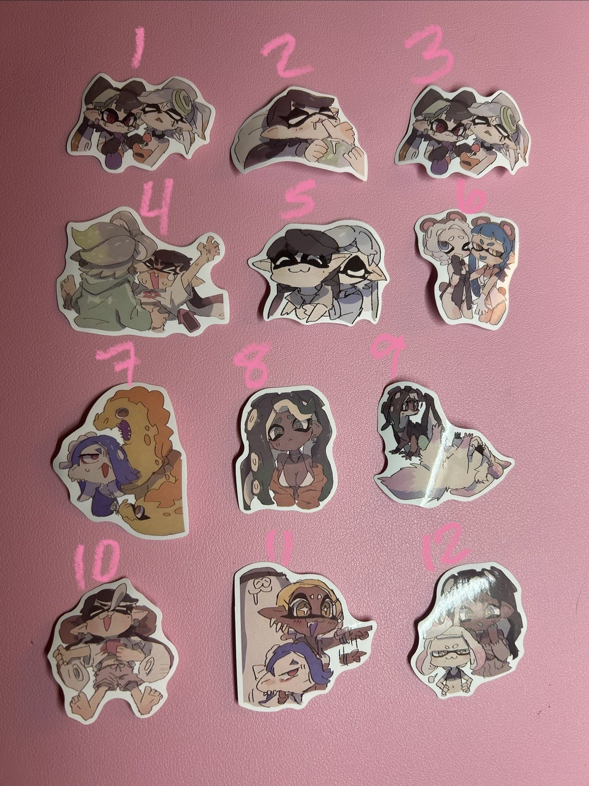 Splatoon And More Anime Stickers