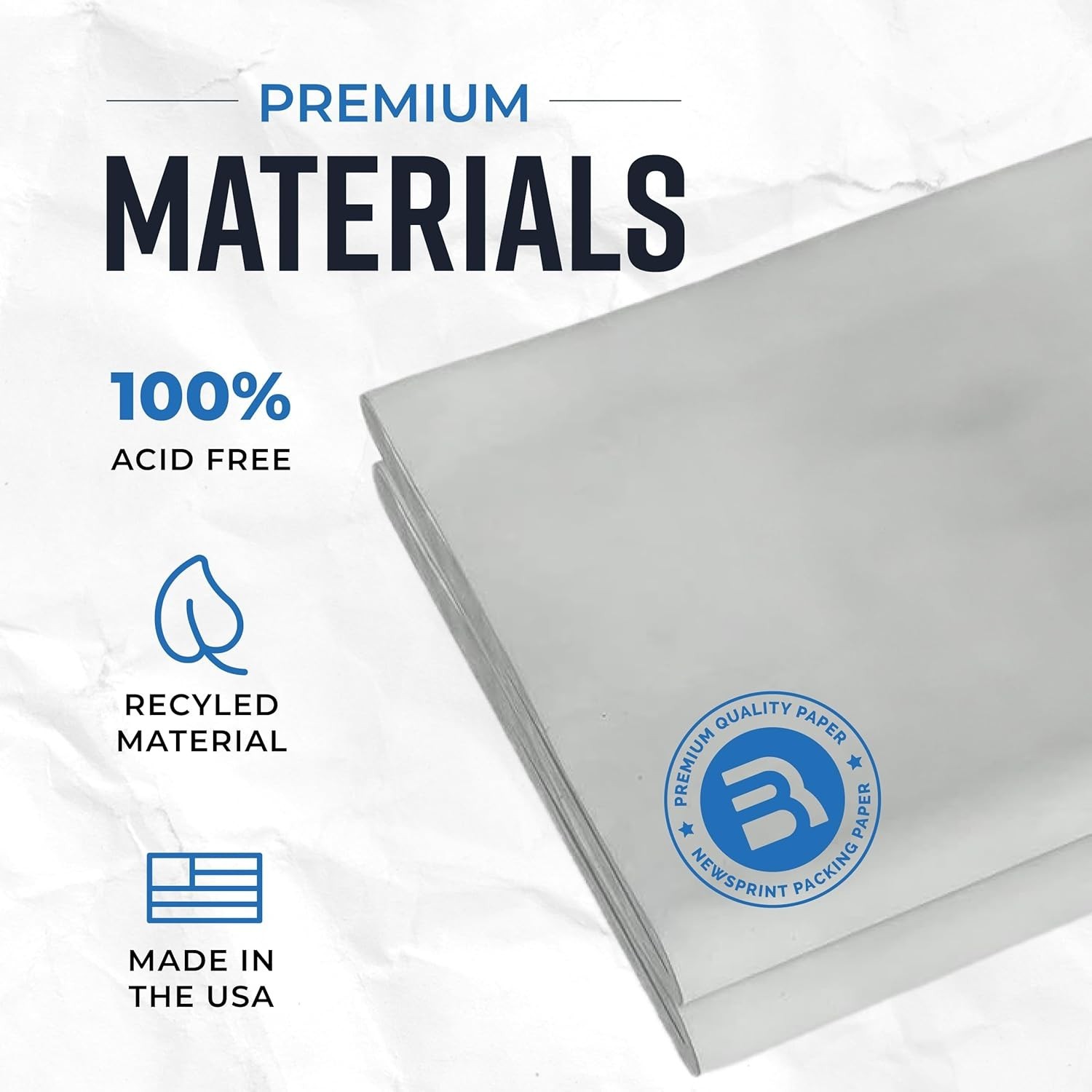 Packing Paper Sheets for Moving – 20Lb – 640 Sheets of Newsprint Paper – Must…