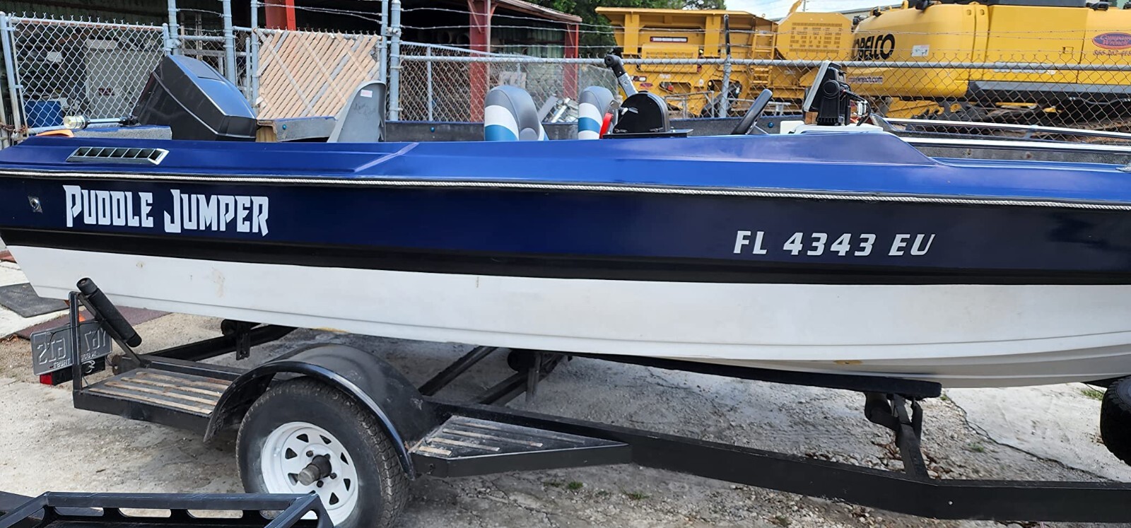 Boat Name Decal 4×24" / Custom Hull Graphic / Premium Marine Vinyl Lettering