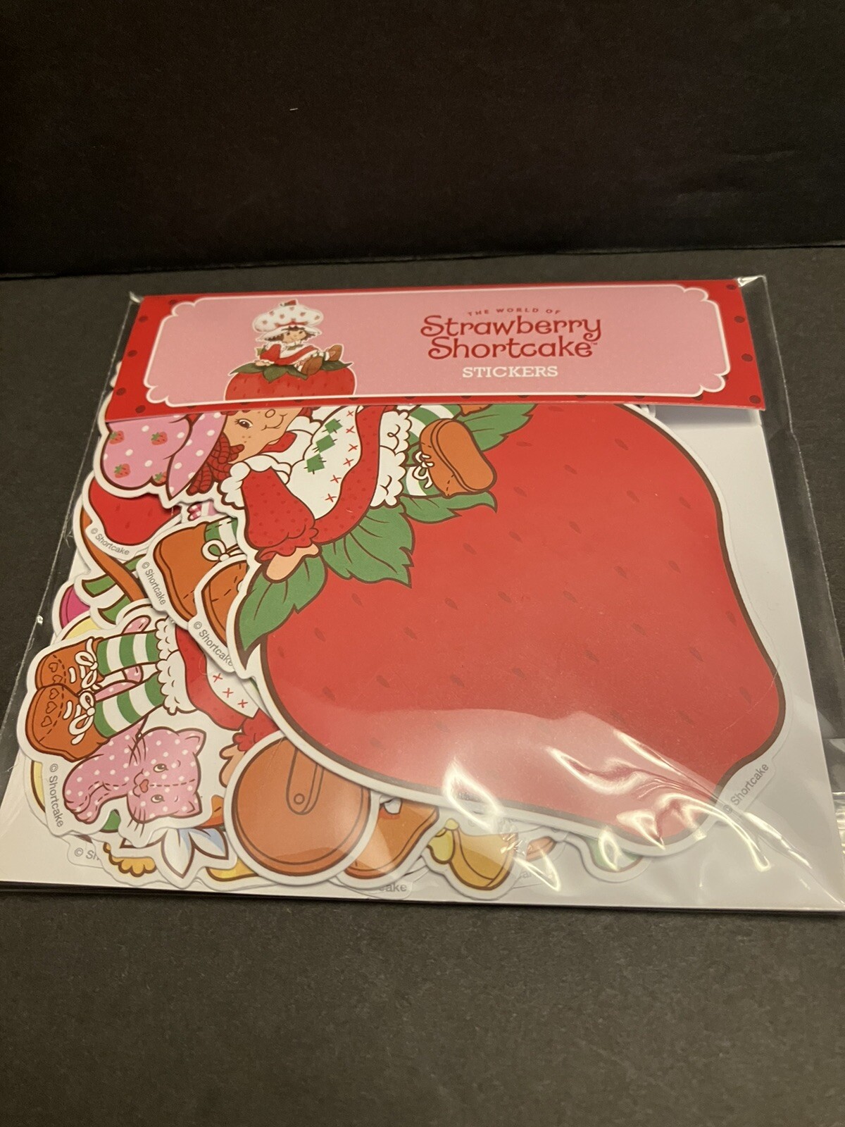 Strawberry Shortcake Matte Retro Vintage Design Stickers Pack Of 40