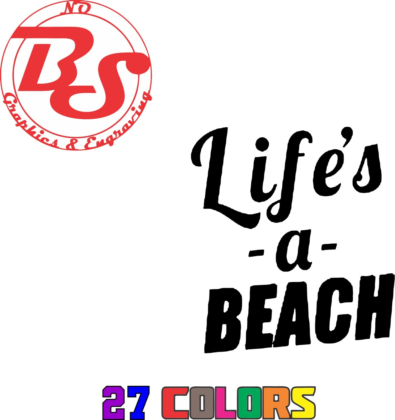 6" Beach Decal Ocean Salty Life Tropical Car Mermaid Sand Sea Palm Tree noBS
