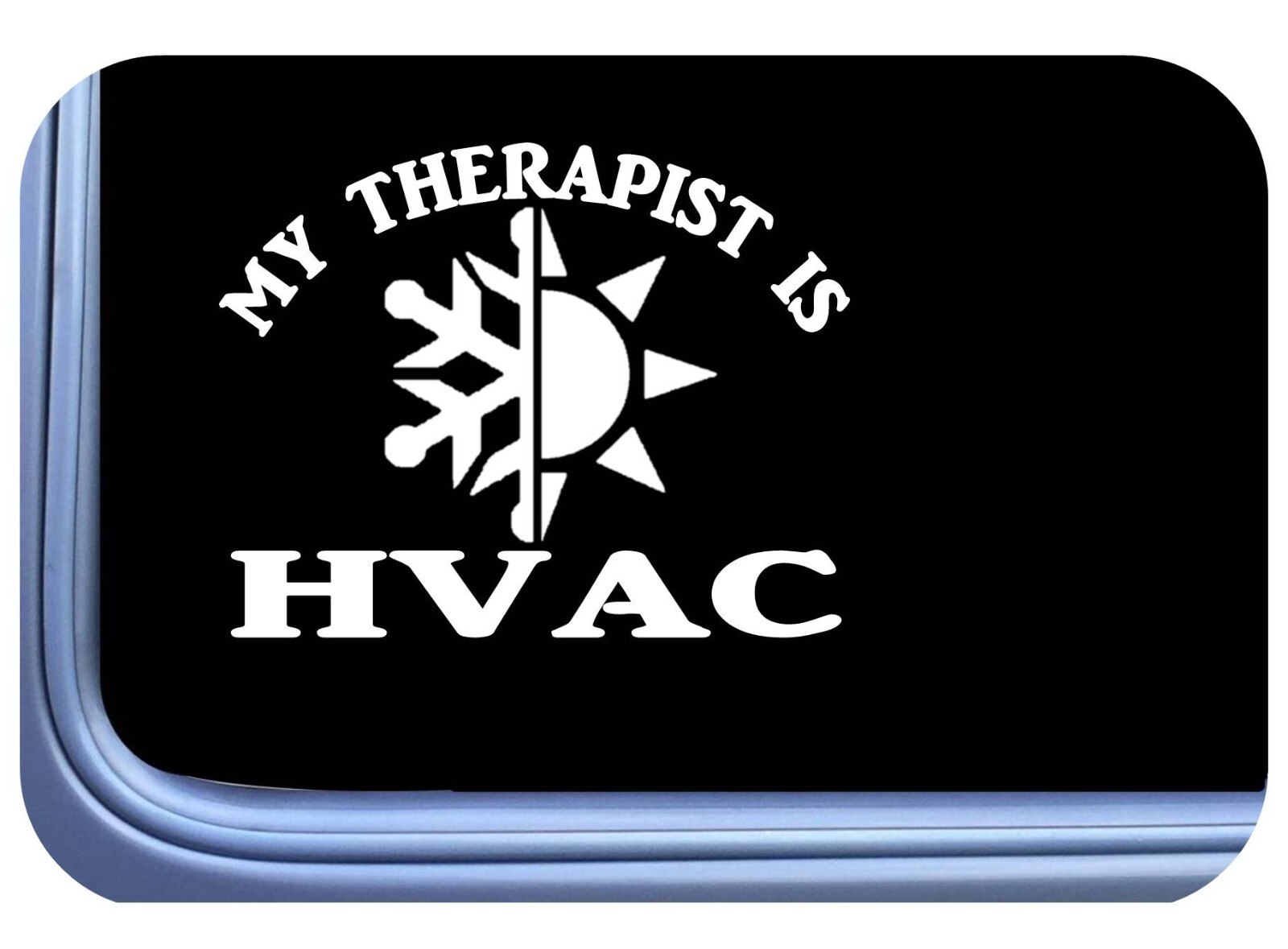 Hvac Sticker Therapy OS 799 vinyl 6" Decal Sticker tools