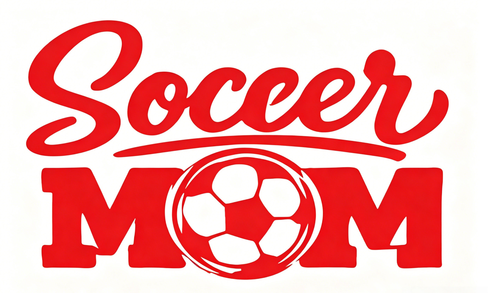 Soccer Mom Vinyl Sticker Football Fan Car Window Decal