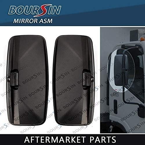 Left & Right Pair Side Mirror for Isuzu NPR NPR-HD NQR NRR GMC Chevy W3500 W4500