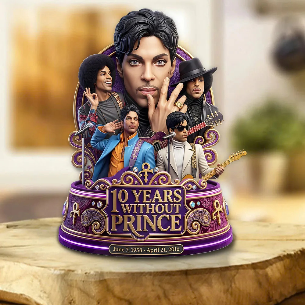 Prince Custom Shape Acrylic Plaque