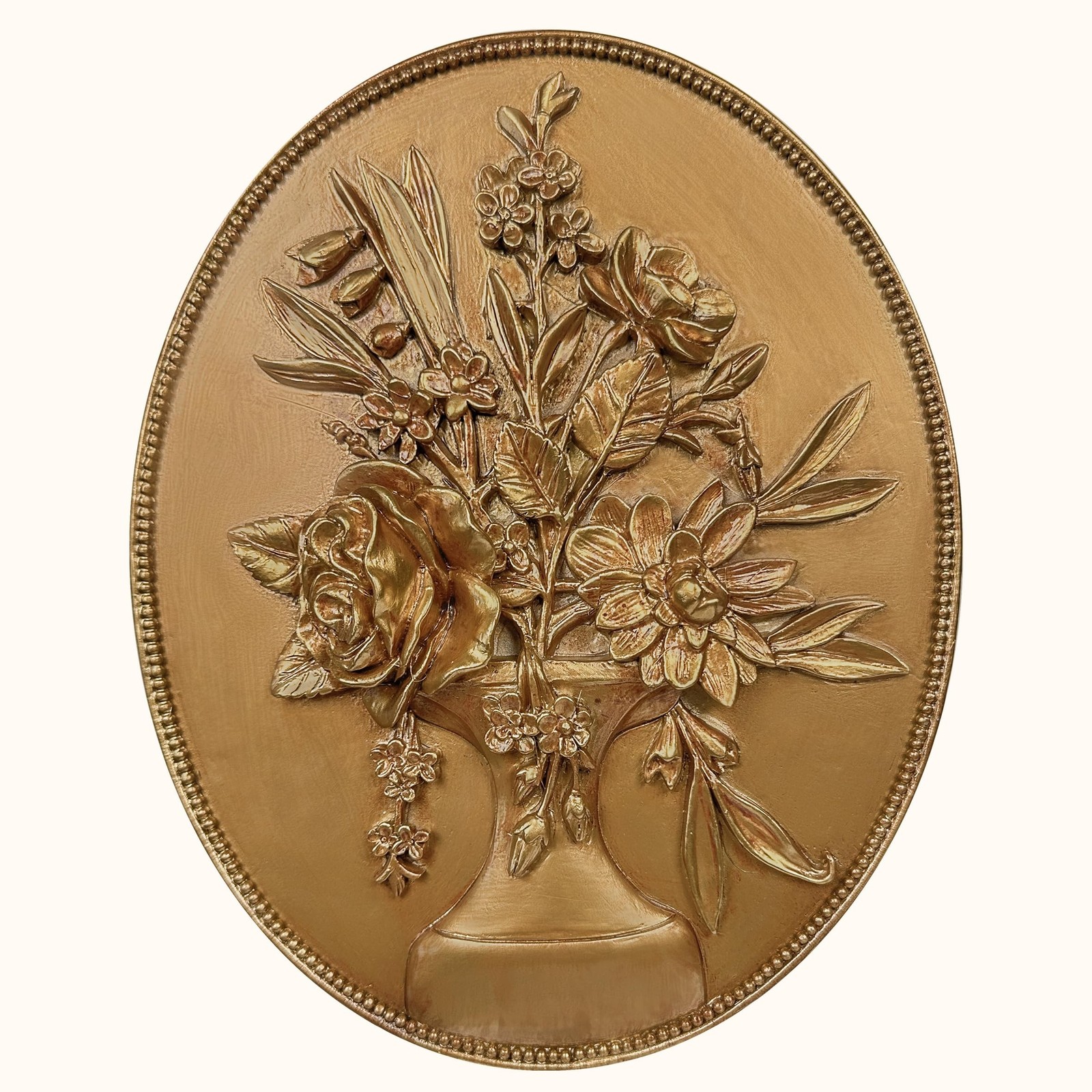 97 Decor Vintage Wall Sculptures For Living Room – Gold Vintage Wall Decor, O…