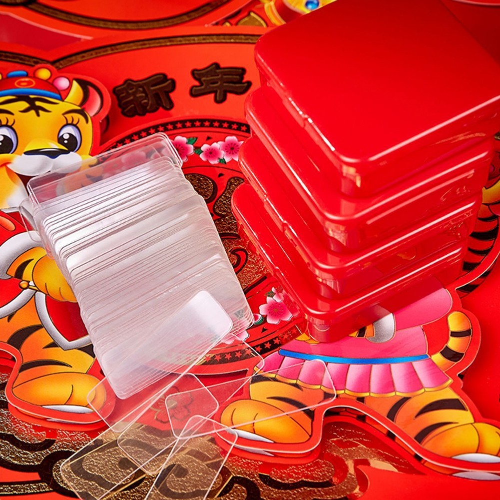 Convenient 60PCS/BOX Double Sided Sticky Tape Strong Hold Easy to Apply