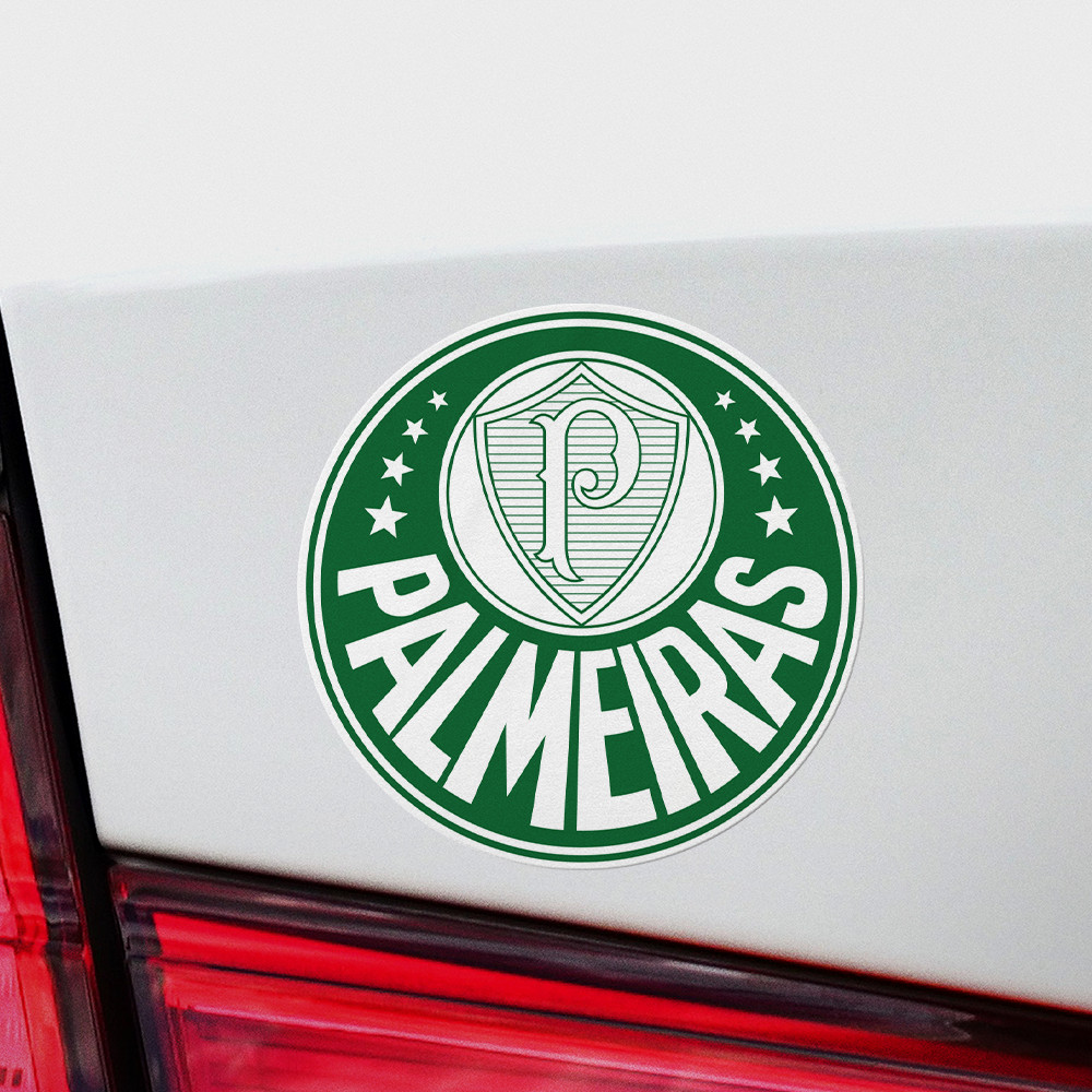 Palmeiras Brazil 4 Pack Sticker Vinyl Decal Calcomania Adesivo Verdão Porco