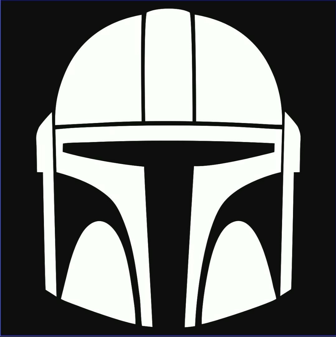 The Mandalorian Vinyl Decal Boba Fett. Star Wars, Baby Yoda car truck windows