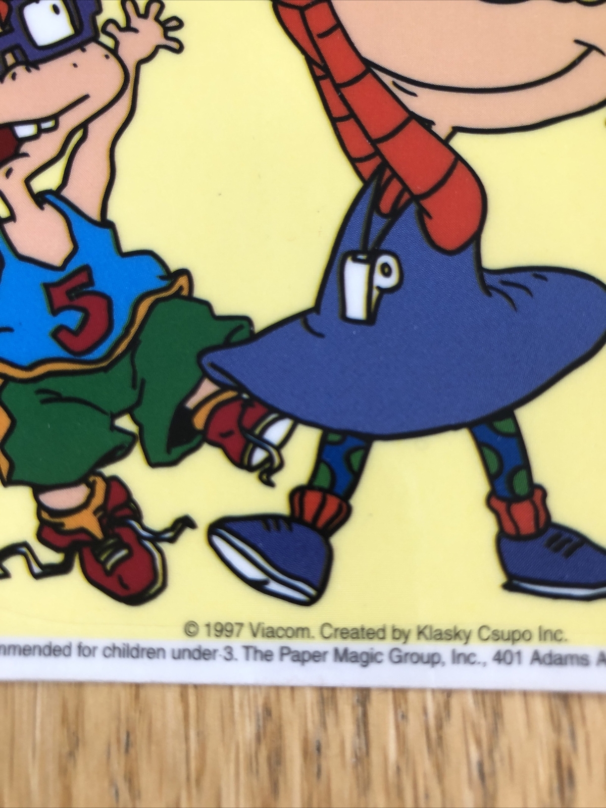 Rugrats Static Cling Window Decorations Nickelodeon 1997 Sports Football Soccer