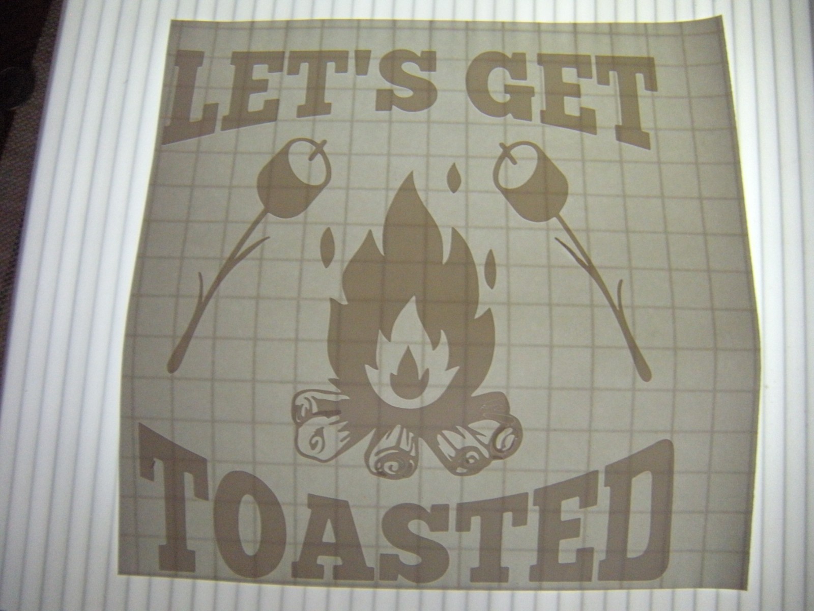 camping sticker decal