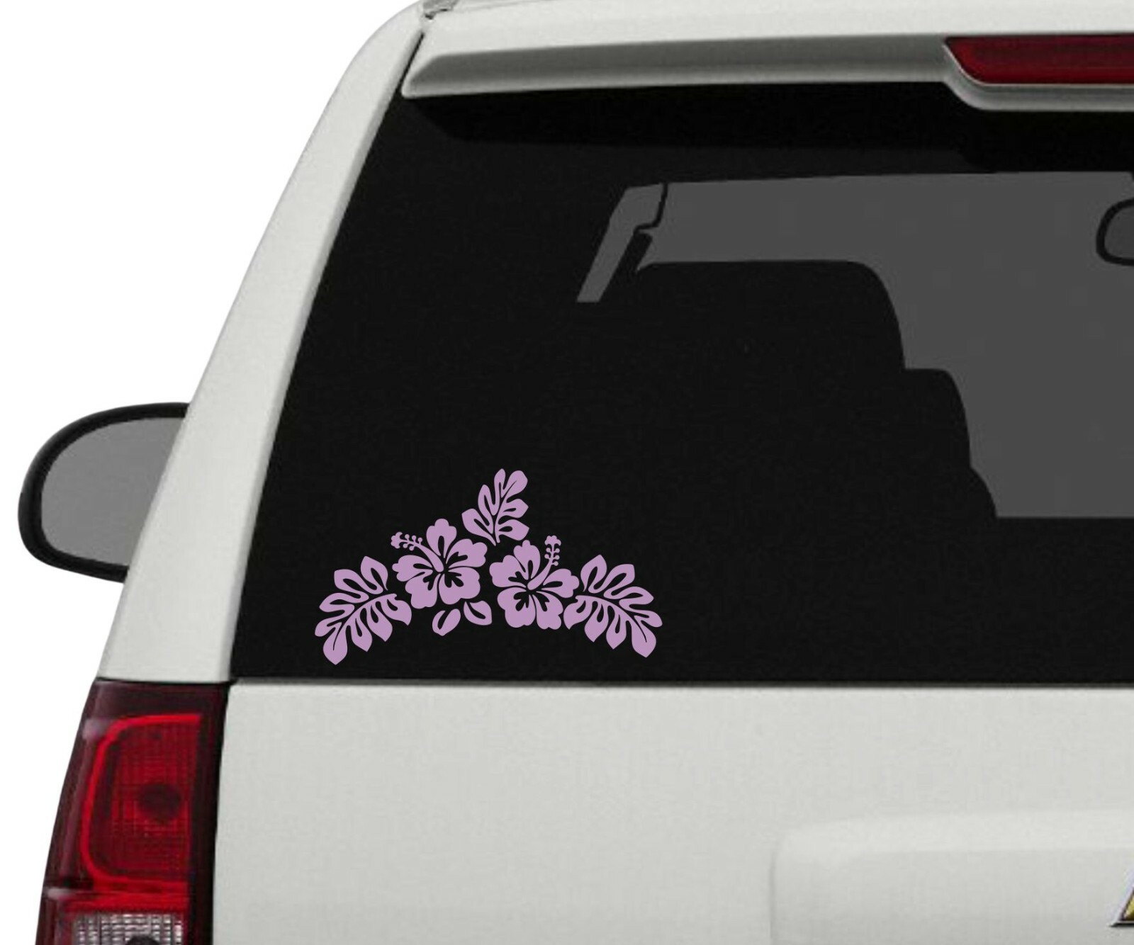 Hibiscus Vinyl Decal/Sticker Car SUV Bumper Window Tablet Laptop Flat Surface