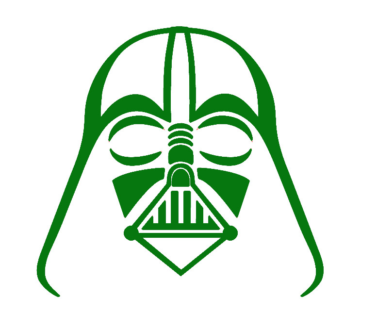 DARTH VADEN HELMET LORD VADER STAR WARS, Decal Stickers for Cars, Window, Laptop