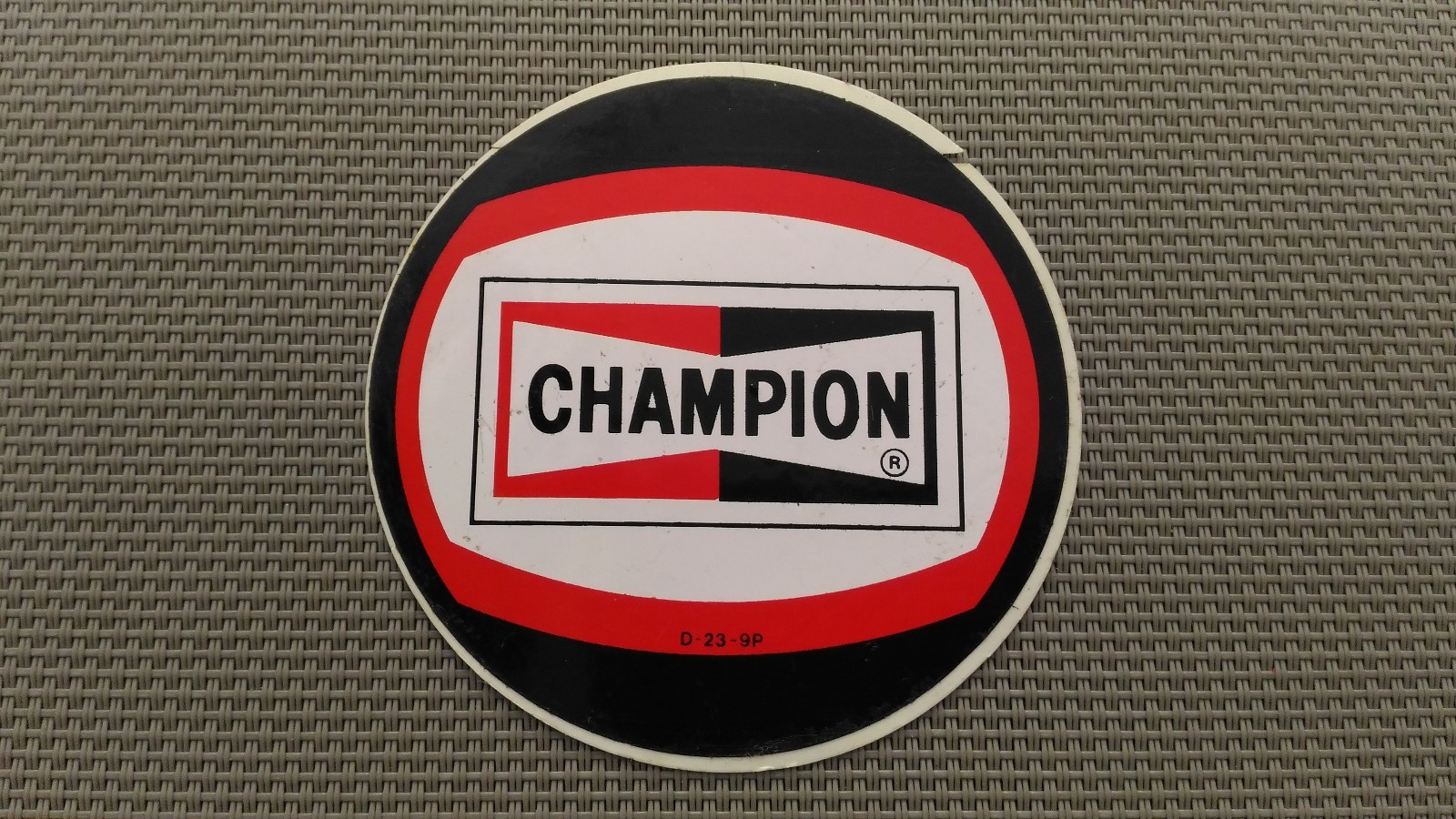 Sticker Vintage «Champion» Good Condition