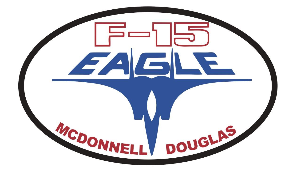 F-15 Eagle Sticker Decal M871