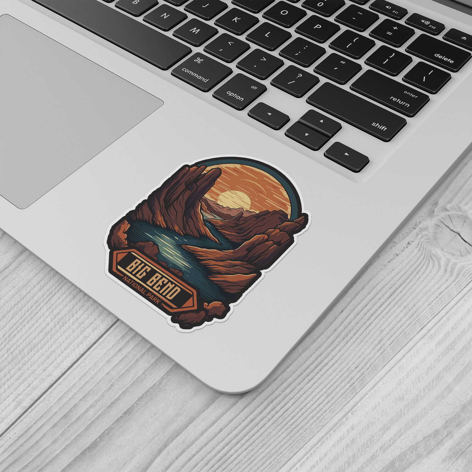 Big Bend National Park Sticker Vinyl Car Bumper Decal