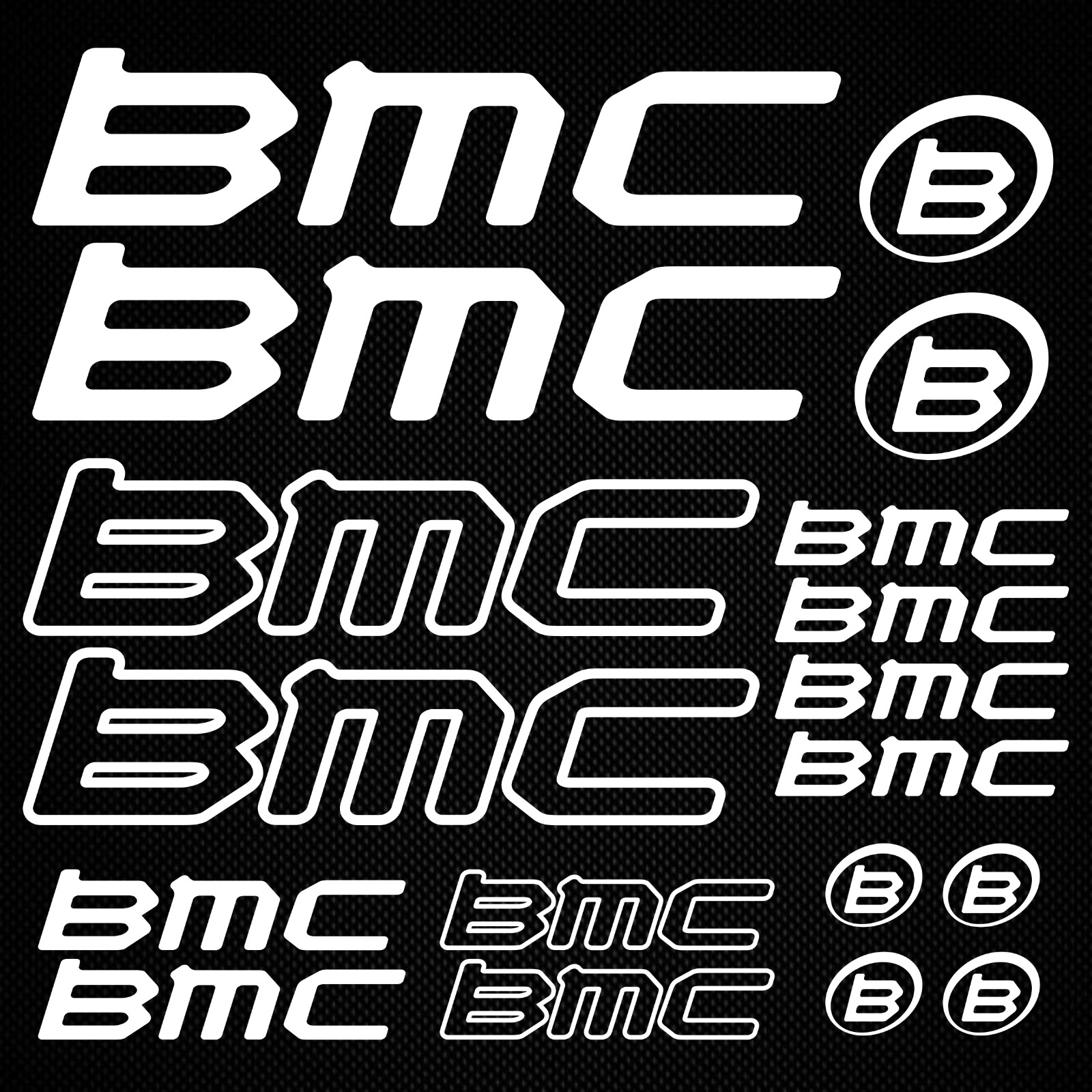 BMC road bike decals frame stickers bmx accessories mtb adhesive vinyl ORACAL