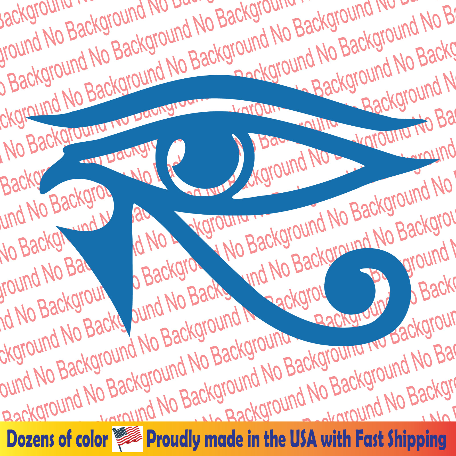 Eye of Horus Wedjat Vinyl Decal Die Cut Sticker Egyptian Ancient Symbol FY174A