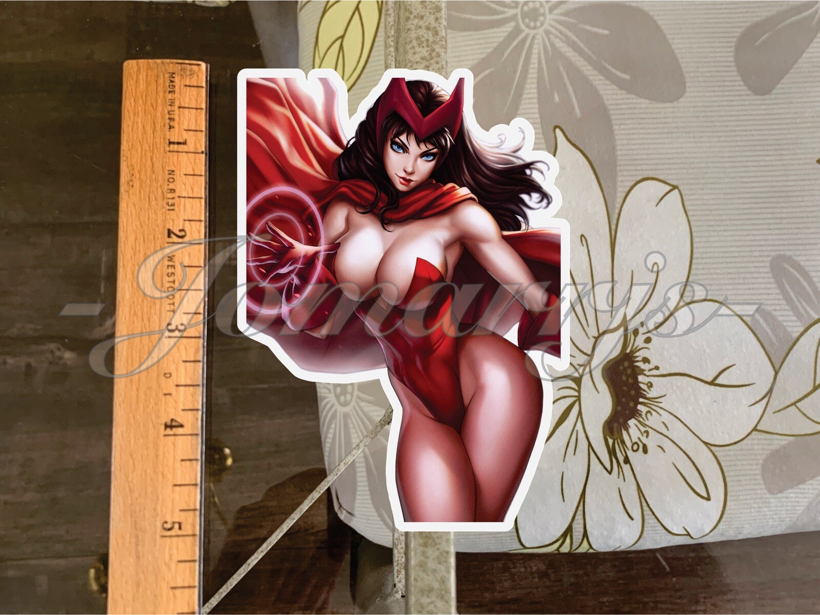 X-Men – Anime – Scarlet Witch Custom Color Sticker Decal Comics x23 marvel dc b.