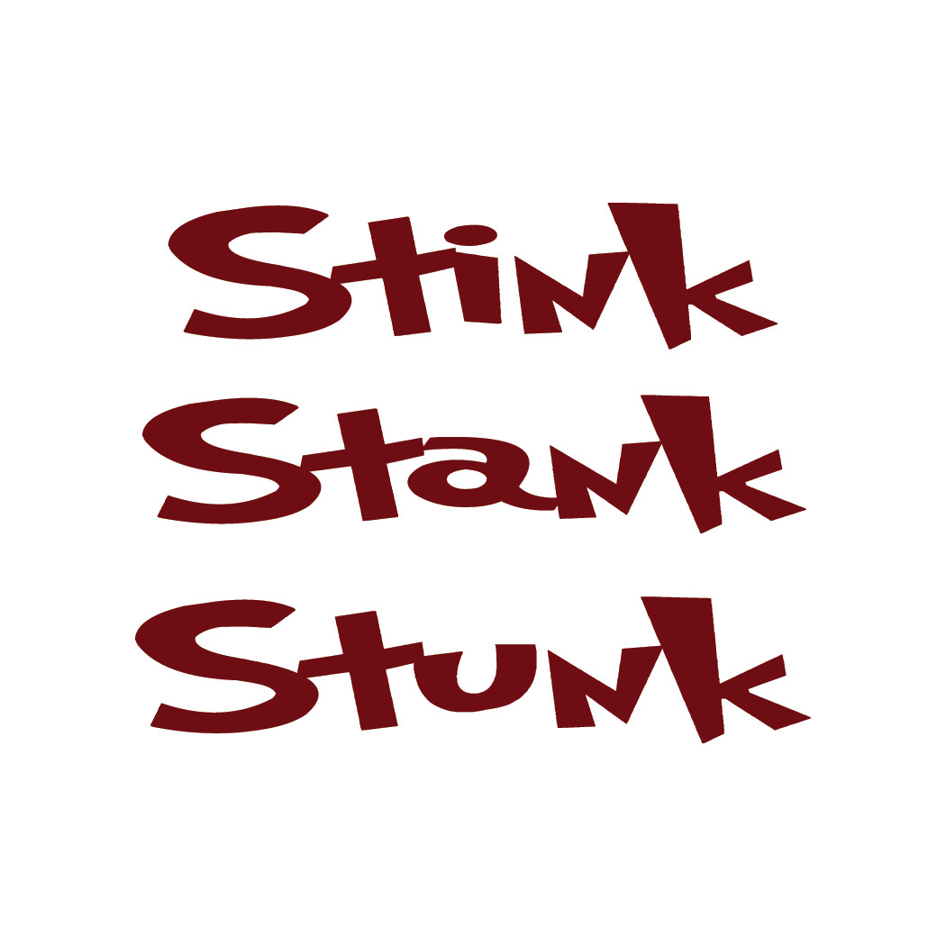 Stink Stank Stunk! Grinch Die Cut Decal Calendared Vinyl, Various colors!