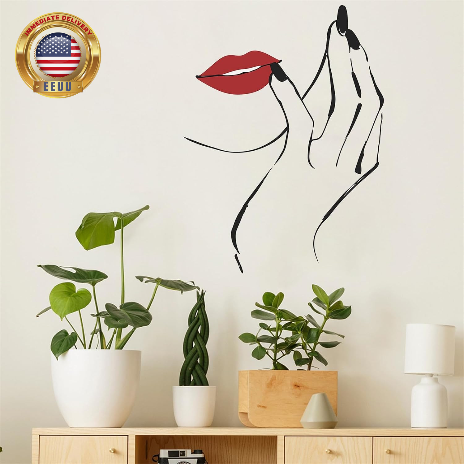 1 PCS Wall Stickers,Girls Room Personalized Wall Stickers,Birthday Party Gift De