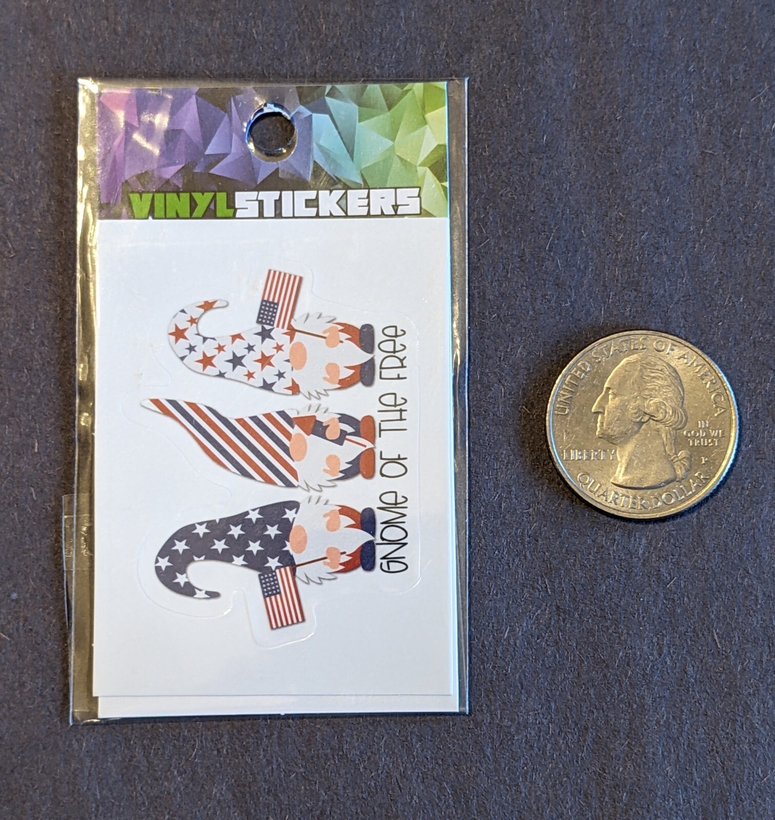 The Beard Abides Vinyl Sticker UV & Weather Resistant 1.13/16 x 2.5 inches