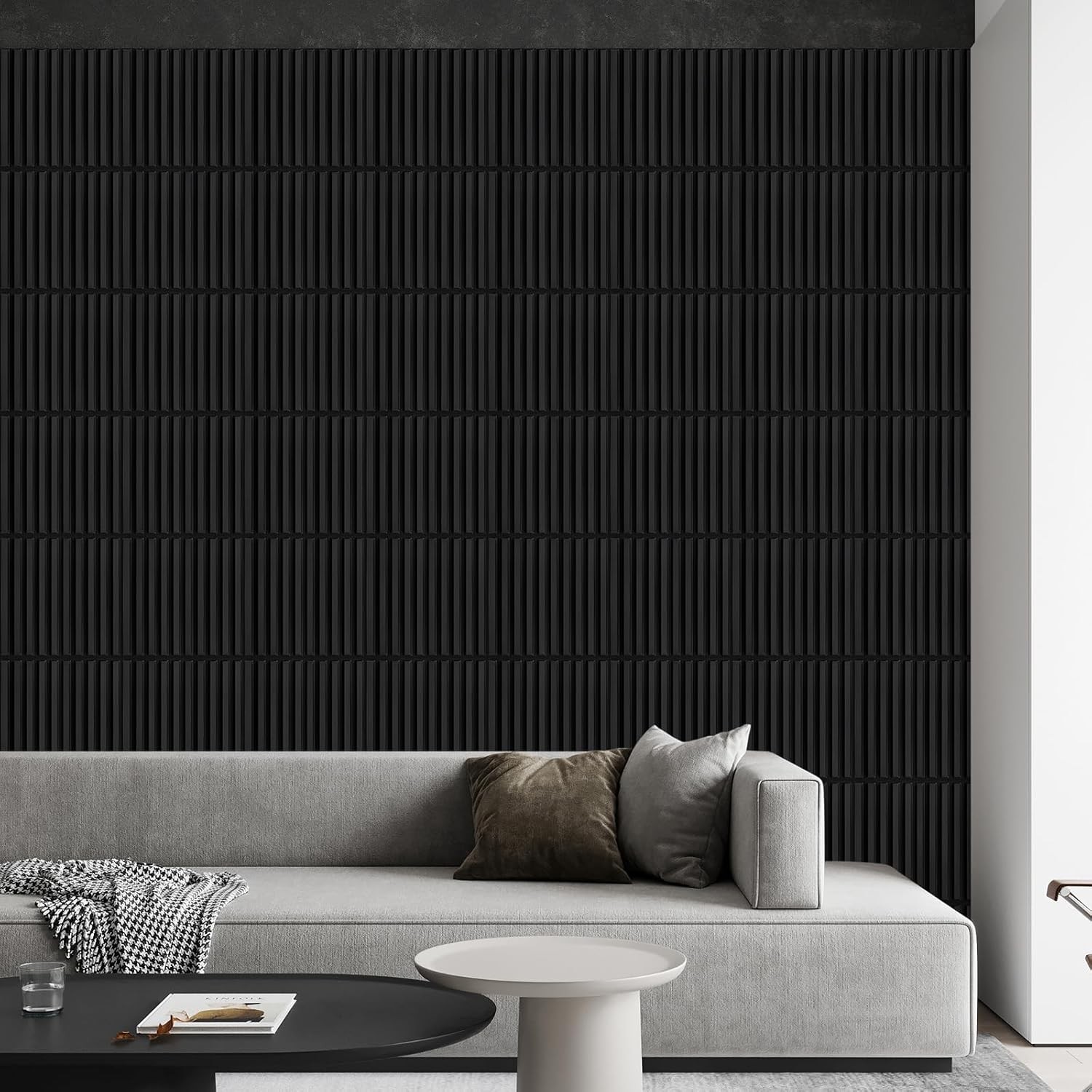 Heikki 30 Pack 3D Wall Panel for Interior Wall Décor, PVC Flower Textured Wall P