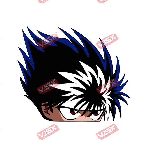 Hiei Anime Peeker Decal Sticker Yu Yu Hakusho Car Window Auto Vinyl Funny