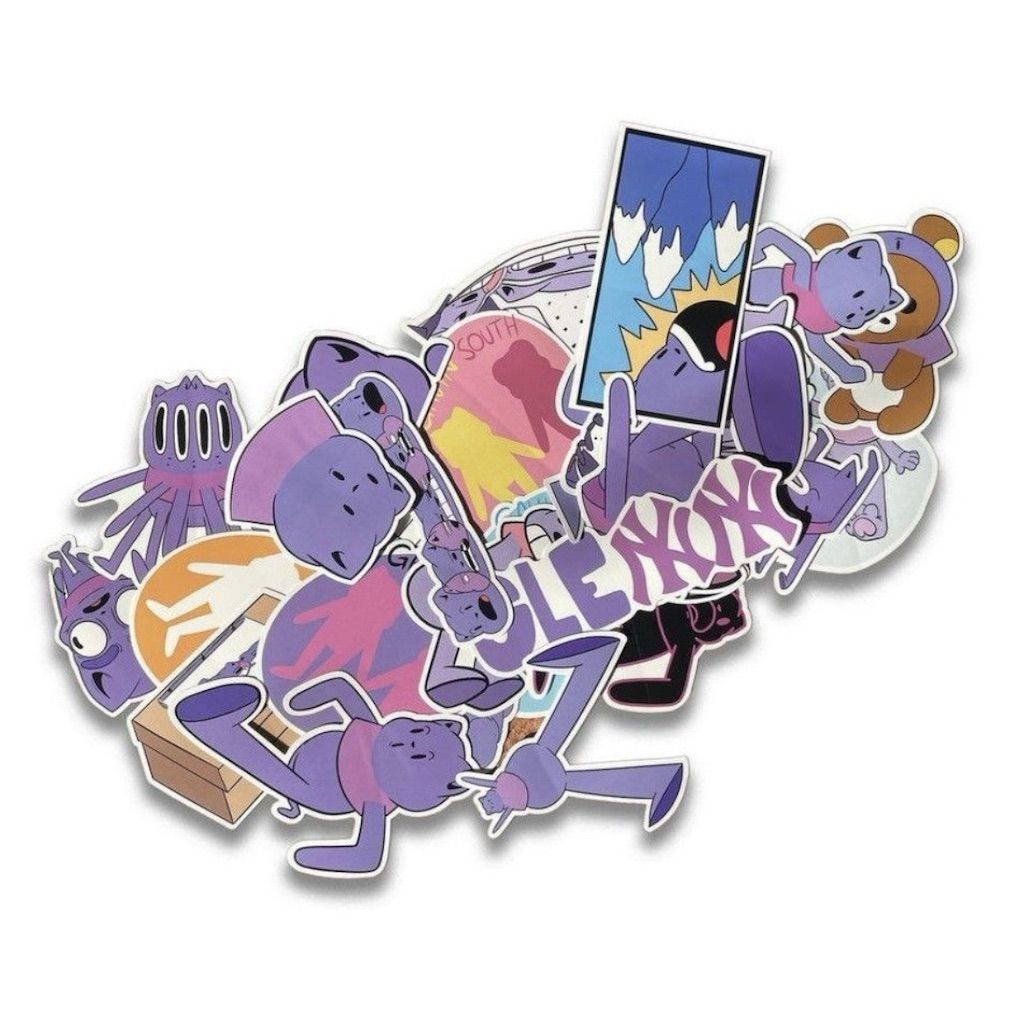 Gavin South Cartoon Cat Sticker Pack – Unique Collection NEW