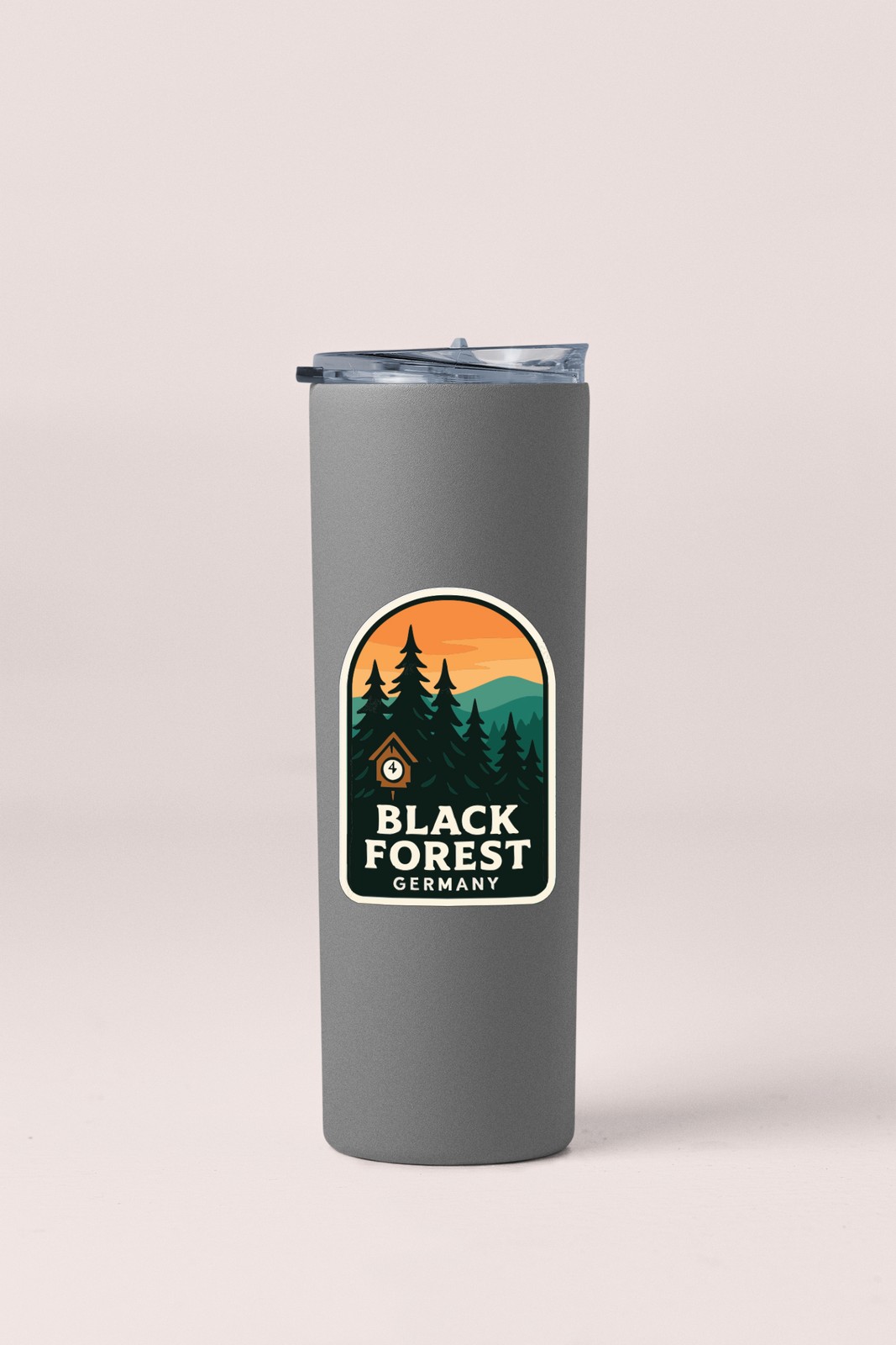 Black Forest Germany Sticker Decal Vinyl Die-Cut Symbolic Landmark Design